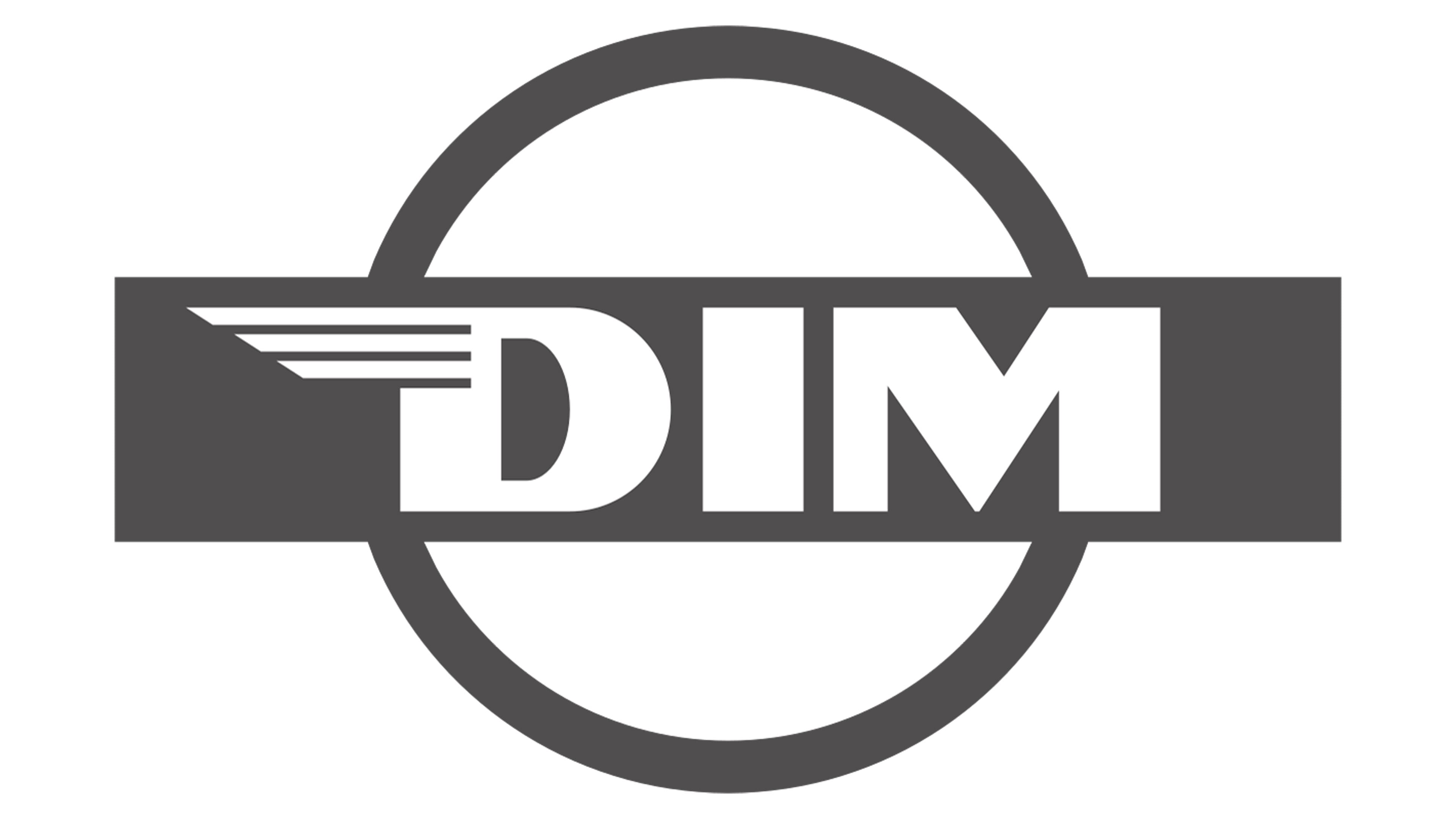 Brand logo for DIM tires