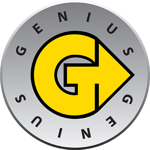 Brand logo for Genius tires