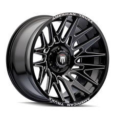 AMERICAN TRUXX (GLOSS BLACK MILLED) Wheels