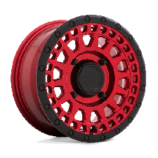 Black Rhino Hard Alloys - UTV PARKER UTV (CANDY RED WITH BLACK LIP) Wheels