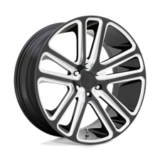 DUB 1PC S255 FLEX (GLOSS BLACK MILLED) Wheels