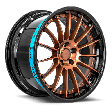 Sentali Barrel Forged SB2 (Gloss Black Lip / Gloss Bronze Centre) Wheels