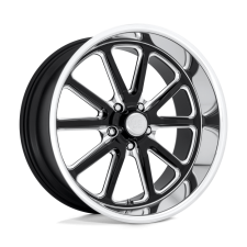 US Mag 1PC U117 RAMBLER (GLOSS BLACK MILLED) Wheels