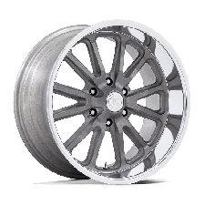 US Mag 1PC UC145 RAMBLER 6 (MATTE GUNMETAL W/ DIAMOND CUT LIP) Wheels
