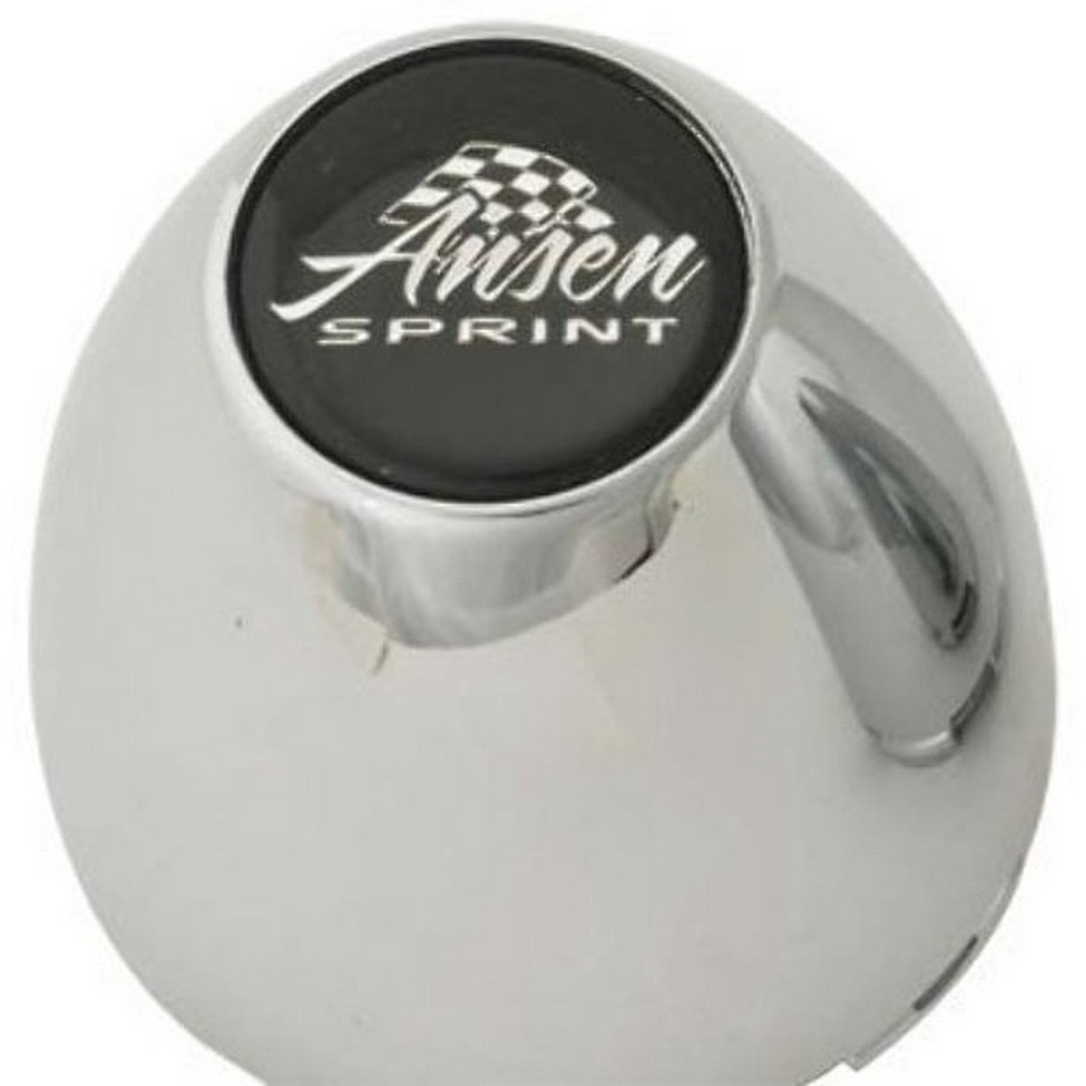 ar cap ansen chrome plastic small w/logo