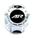 ar cap 3.42'' chrome snap in plastic