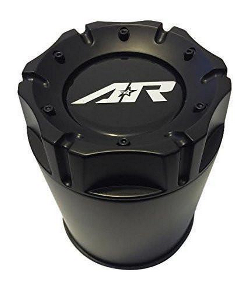 ar cap 4.25''   s-blk ss push thru 2pc