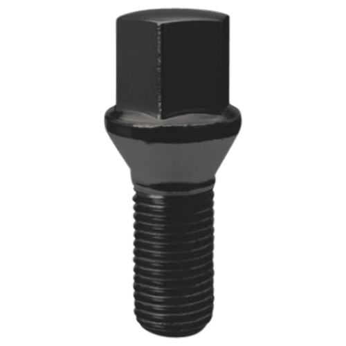 bolt cone 17mm 14-1.50 blk 27mm bulk