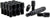 5lug sd cone bolt 14-1.50 wik blk 32mm