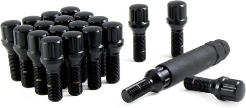 5lug sd cone bolt 12-1.25 wik blk 28.0mm