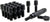 5lug sd cone bolt 12-1.25 wik blk 28.0mm