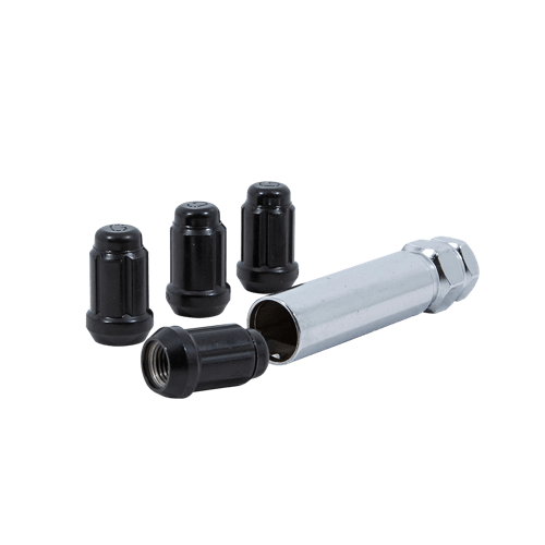 sd lock acorn 12-1.25 blk clam