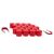 21mm hex cap set red clam
