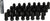8lug sd duplx 9/16 wik blk