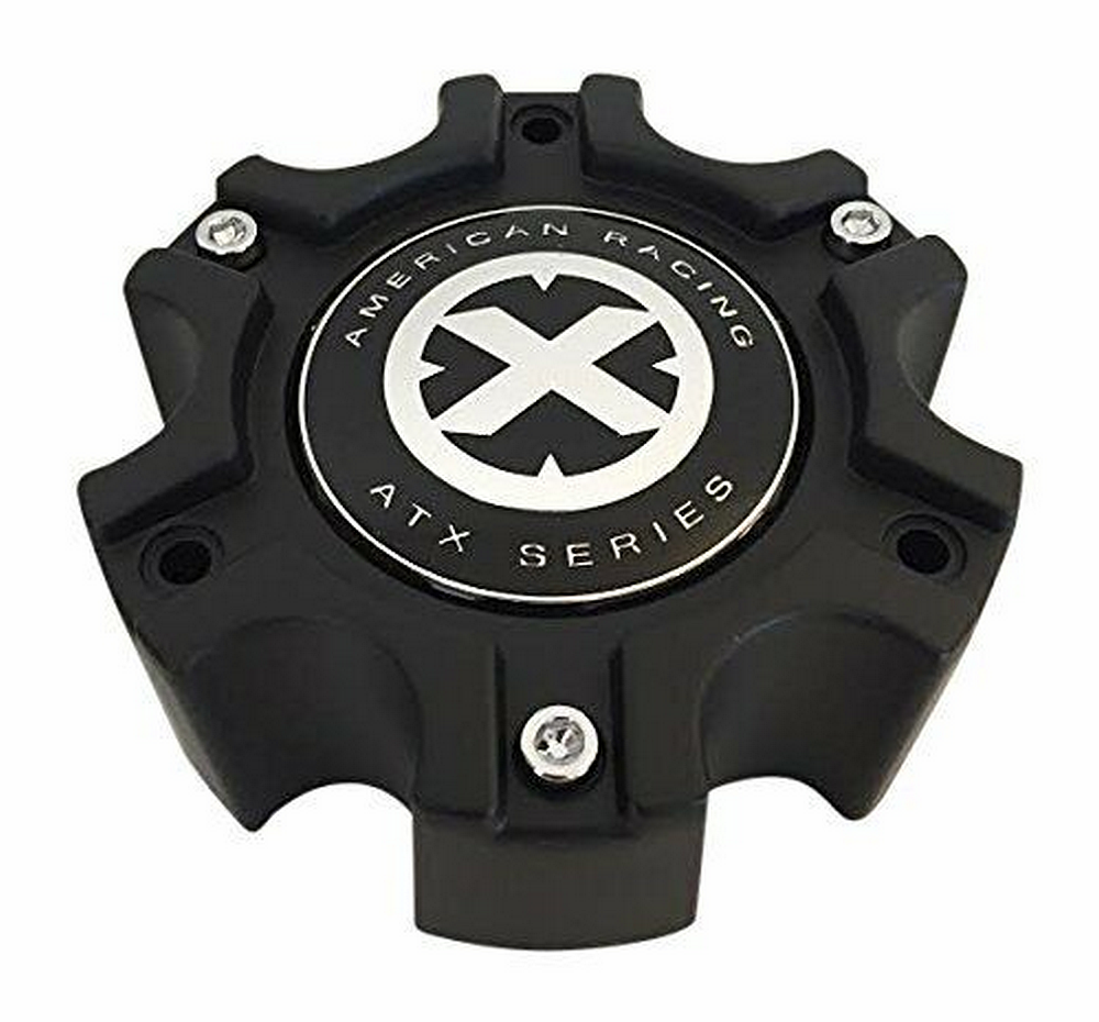 atx cap matte black 6x135
