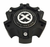 atx cap matte black 6x135