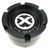 atx cap style b black 8 lug