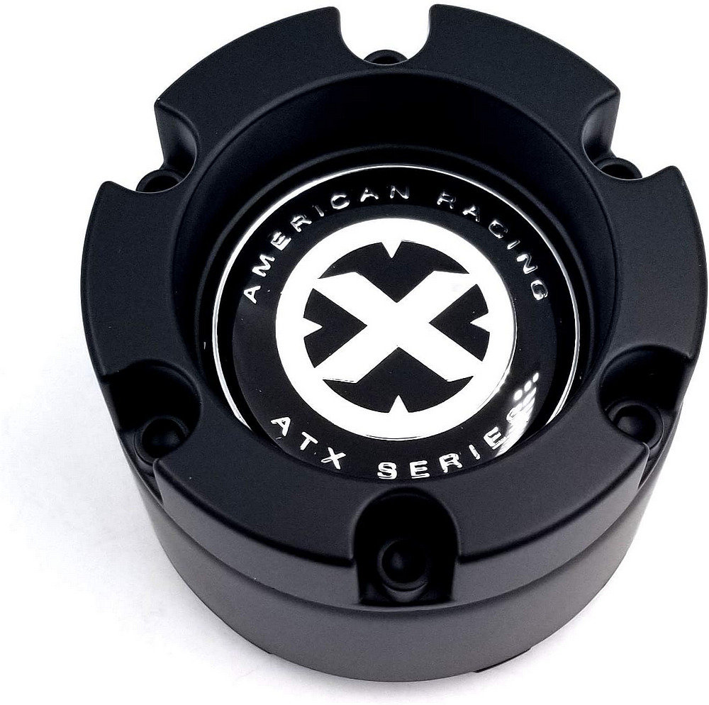 atx cap style b black small 5 lug