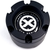 atx cap style b black small 5 lug