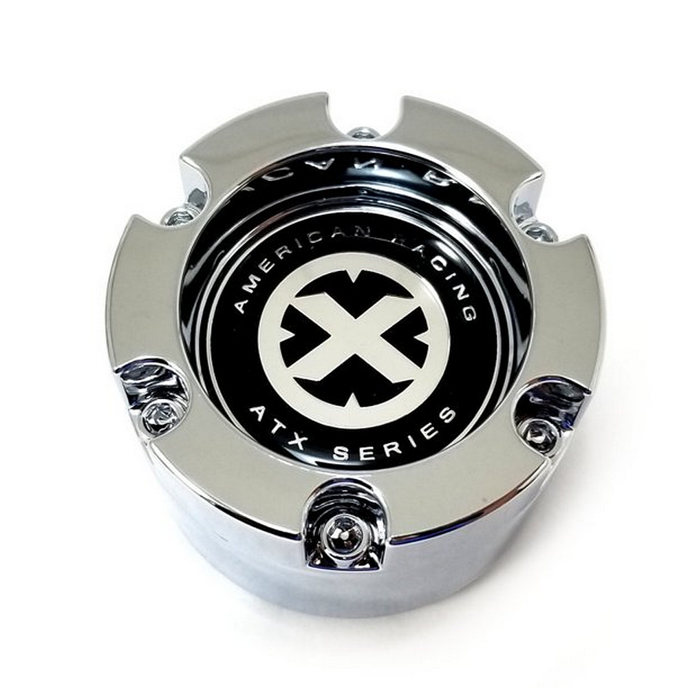 atx cap style b chrome 5x5 & 6x5 lug