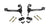 rl upper control arms-4" 19 gm 1500