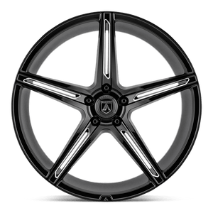 Asanti Black ABL-22 ALPHA 5 5X4.5 (20″)