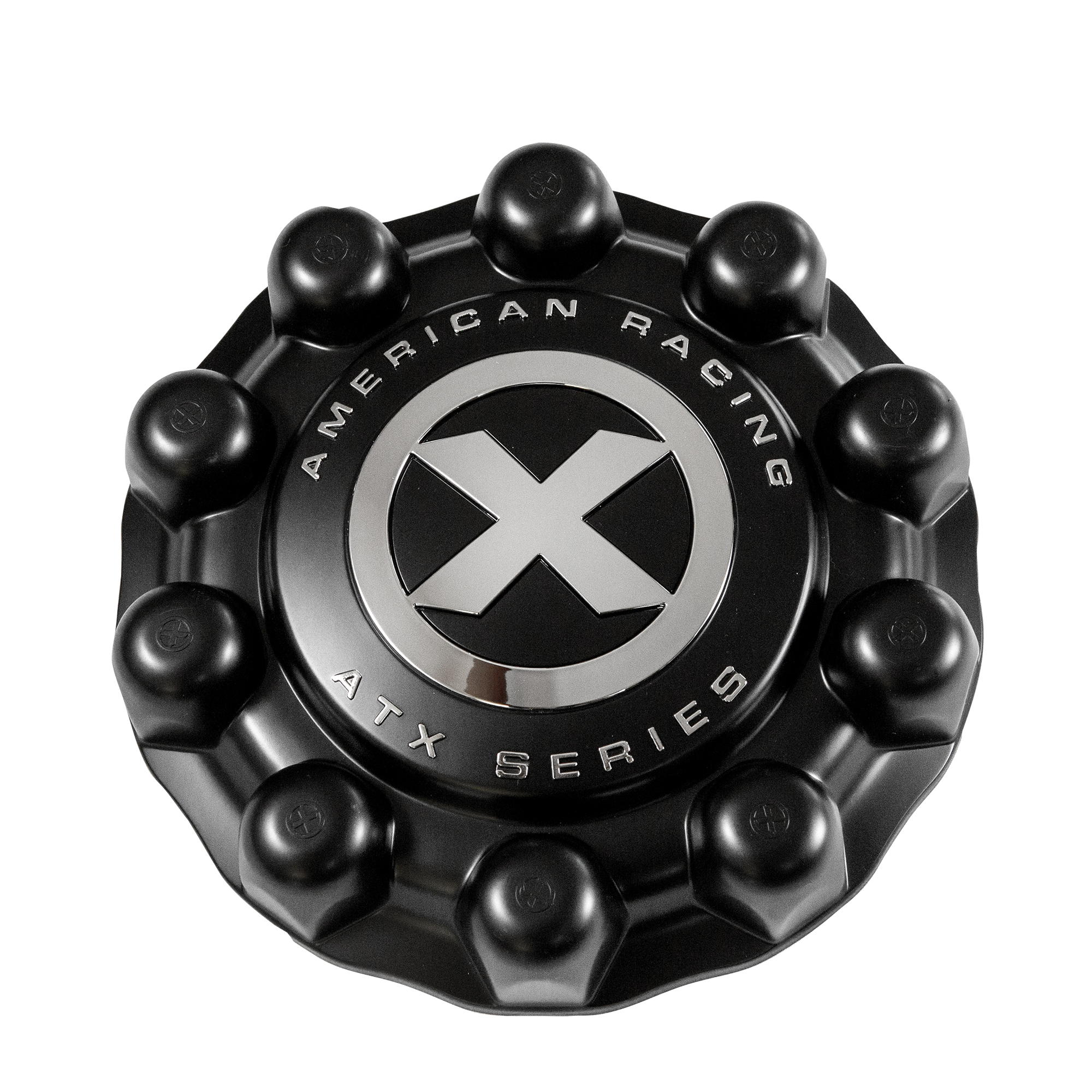 atx full front snap on  cap cover black