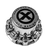 atx full rear snap on  cap cover chrome