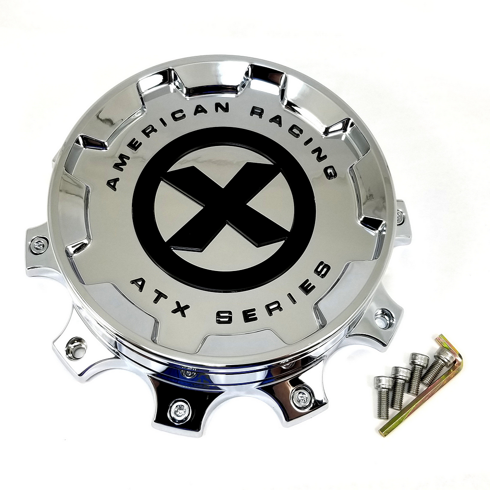 atx screw on front cap chrome