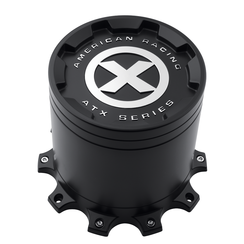 atx screw on rear cap - gloss black
