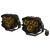 4b hxb led pods spot/yellow set