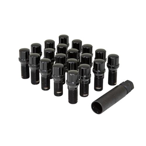 5lug 14-1.50 spline bolt wik blk 27mm