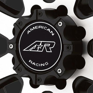 ar cap ar708 matte black 8 lug