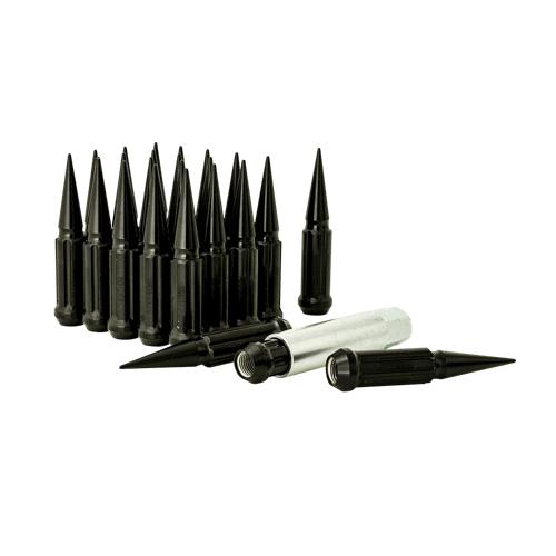 6 lug 14-1.50 spike lug install kit blk