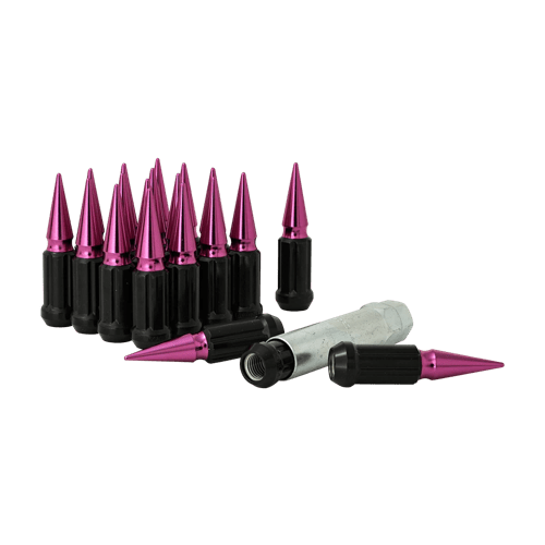 5 lug 12-1.50 short spike kit pink