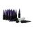 5 lug 12-1.50 short spike kit purple