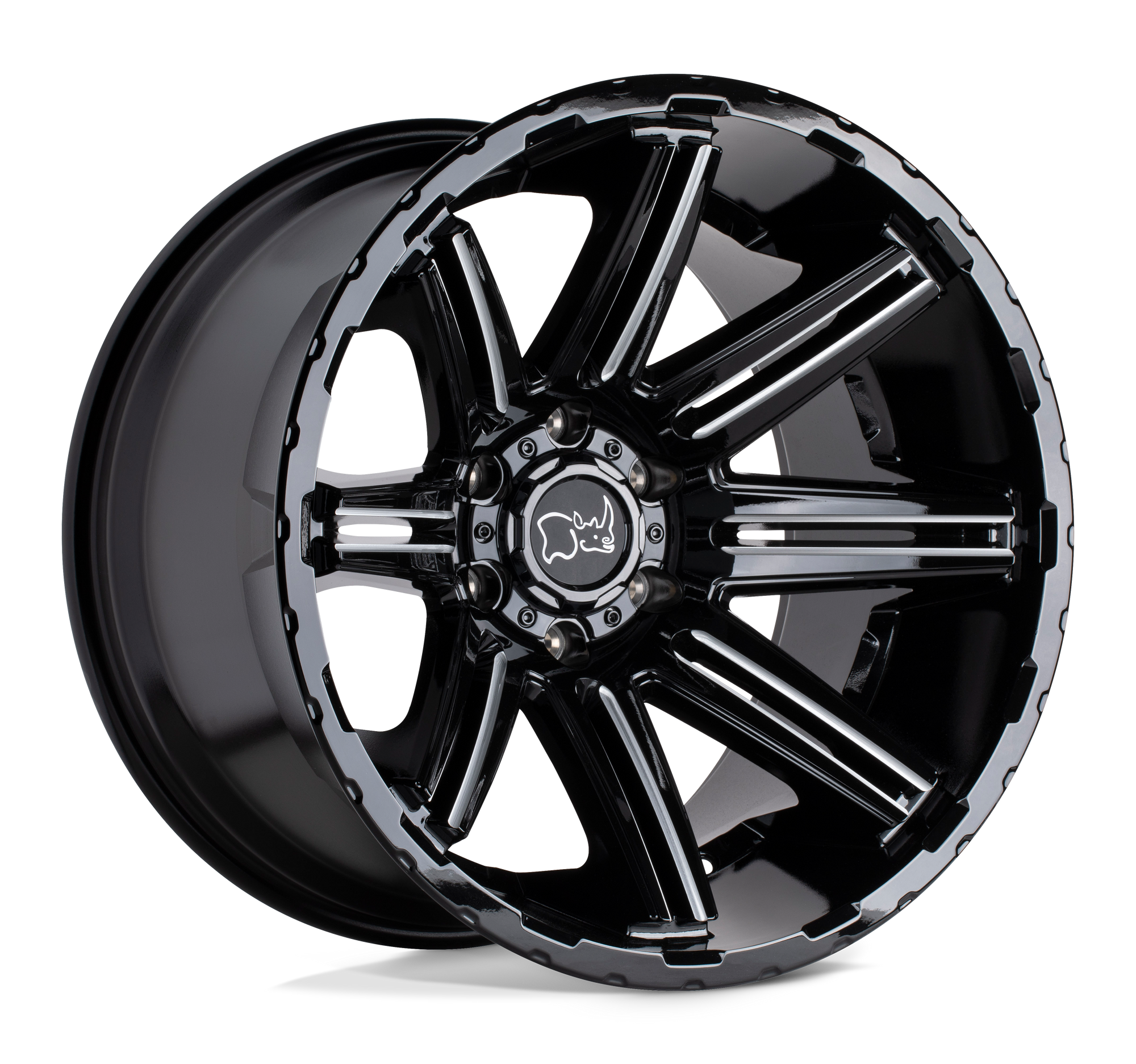 Black Rhino Hard Alloys RAMPAGE 8X6.5 (20″)